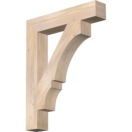 Ekena Millwork Balboa Block Smooth Bracket, Douglas Fir, 5 1/2"W x 32"D x 40"H BKT06X32X40BOA05SDF